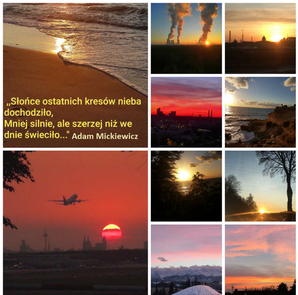 Zachód słońca klasa 4 SP