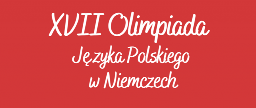 XVII Olimpiada Języka Polskiego w Niemczech