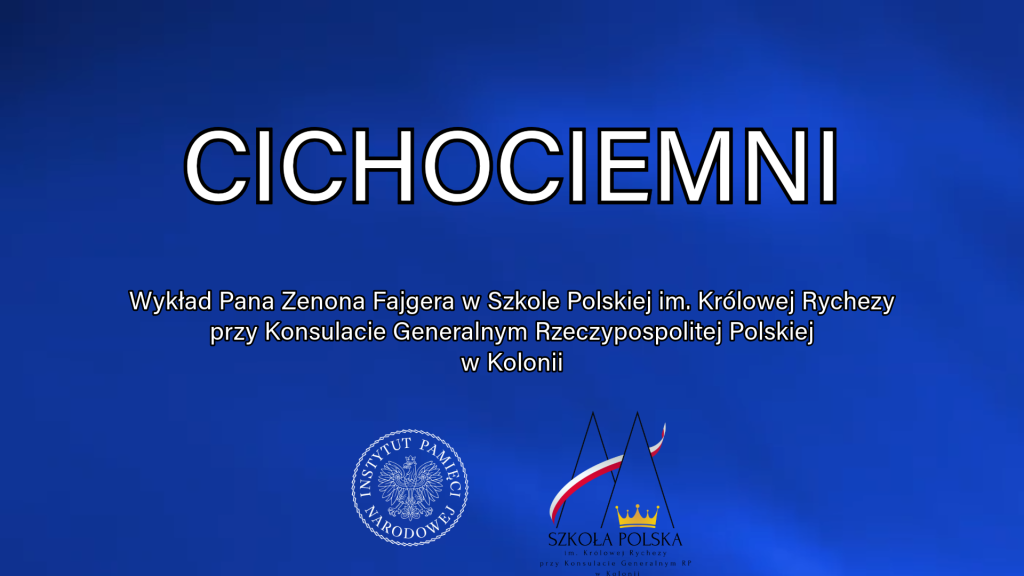 Wykład IPN pt. „Cichociemni”
