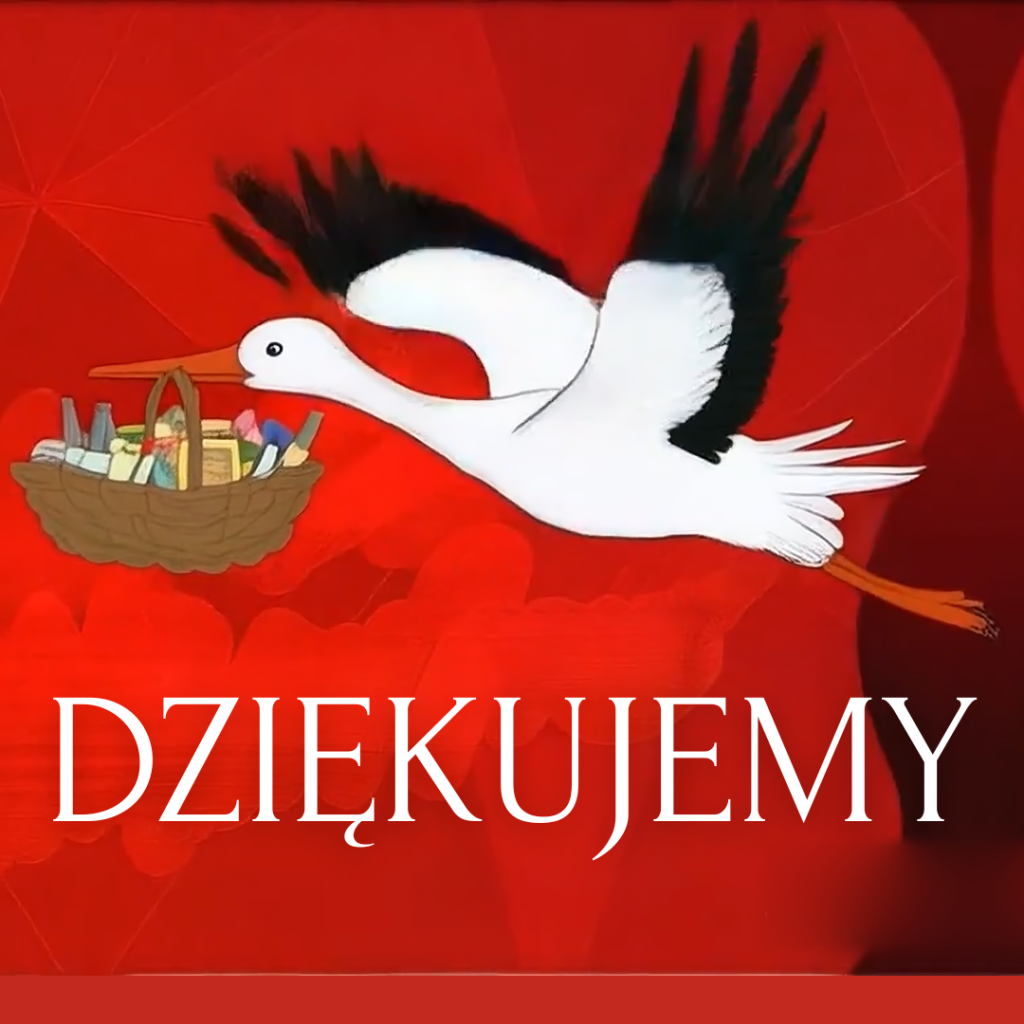 Podziękowania dla firmy Polonia Market