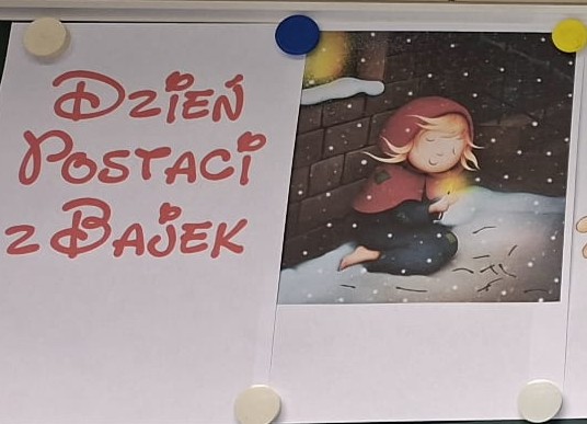 Dzień Postaci z Bajek w oddziale przedszkolnym